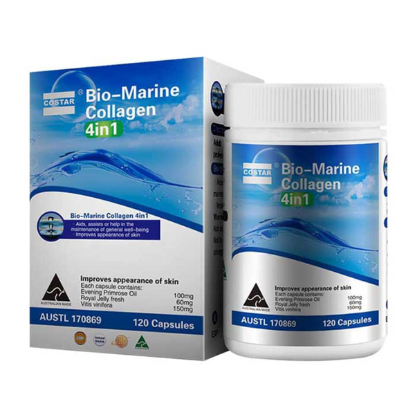 Costar Viên Uống Làm Đẹp Da Bio Marine Collagen 120 Viên
