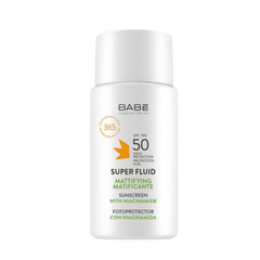 Kem Chống Nắng Cho Da Dầu Mụn Babe Super Fluid Mattifying Sunscreen SPF50 50ml