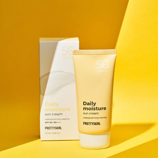 Pretty Skin Kem Chống Nắng Chống Nước Daily Moisture SPF50+ PA++ 70ml