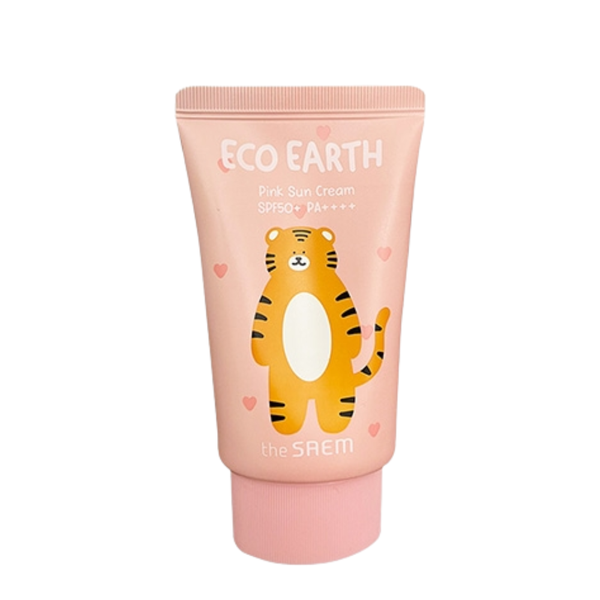 The Saem Kem Chống Nắng Giảm Dầu, Nâng Tone Da Sáng Hồng Pink Sun Cream 50g (Bản Giới Hạn)