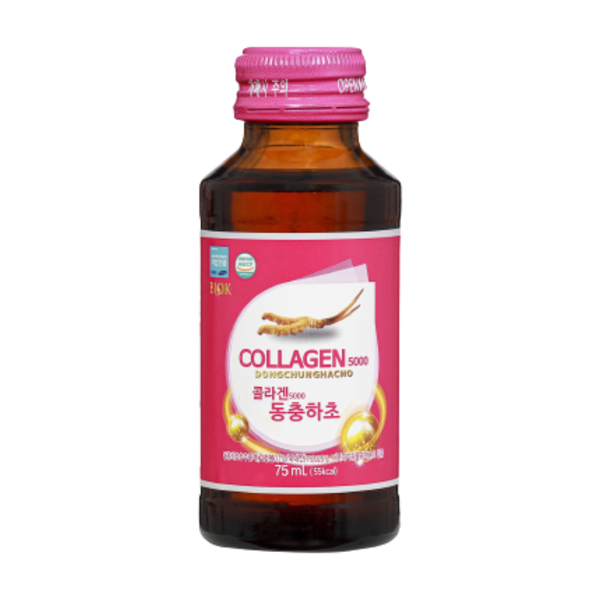 Biok Nước Uống Collagen 5000 Kết Hợp Đông Trùng Hạ Thảo 75ml