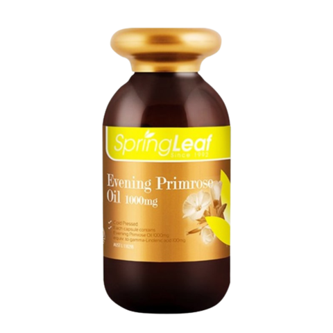 SpringLeaf Viên Uống Tinh Dầu Hoa Anh Thảo Evening Primrose Oil 1000mg 180 Viên