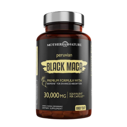 Mother Nature Viên Uống Chiết Xuất Maca Black Maca 30000mg 180 Viên