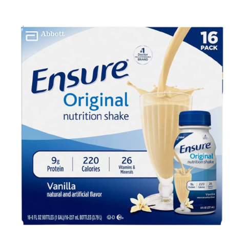 Ensure Sữa Nước Hương Vani Original Vanilla Nutrition Shake 237ml