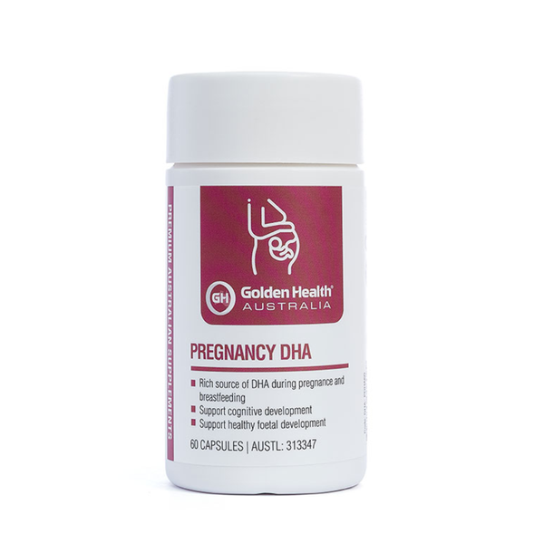 Golden Health Viên Uống Bổ Sung DHA Cho Mẹ Bầu Pregnancy DHA 60 Viên