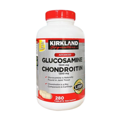 Kirkland Viên Bổ Khớp Glucosamine 1500mg Và Chondroitin 1200mg 280 Viên