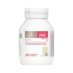 Bio Island Zinc 120 Viên Hỗ Trợ Bổ Sung Kẽm Cho Trẻ, Mẫu Mới 120 Viên