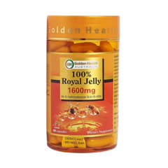 Golden Health Viên Uống Sữa Ong Chúa Royal Jelly 1600mg 100 Viên