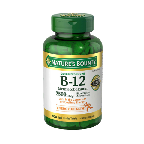 Nature’s Bounty Viên Uống Bổ Sung Vitamin B12 2500mg 300 Viên