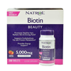 Natrol Viên Ngậm Hỗ Trợ Mọc Tóc Biotin 5000Mcg Fast Dissolve Mẫu Mới 250 Viên