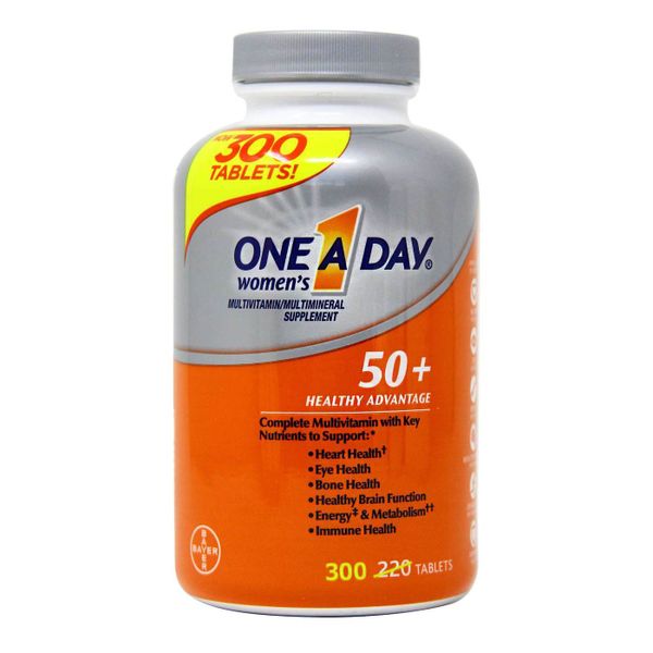 One A Day Viên Uống Bổ Sung Vitamin Tổng Hợp Cho Nữ For Women 50+ Của Mỹ Chính Hãng 300 Viên