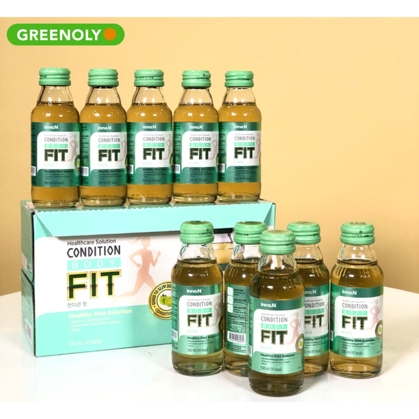 Combo 2 Hộp Inno.N Hộp 10 Chai Nước Uống Hỗ Trợ Quá Trình Detox Hiệu Quả Condition Fit 100ml