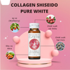 Shiseido Collagen Dạng Nước Hỗ Trợ Trắng Da Pure White 10 Lọ 50ml