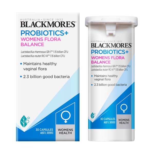 Blackmores Viên Uống Men Vi Sinh Cho Phụ Nữ Probiotics+ Womens Flora Balance 30 Viên - Hạn Sử Dụng 15/01/2024