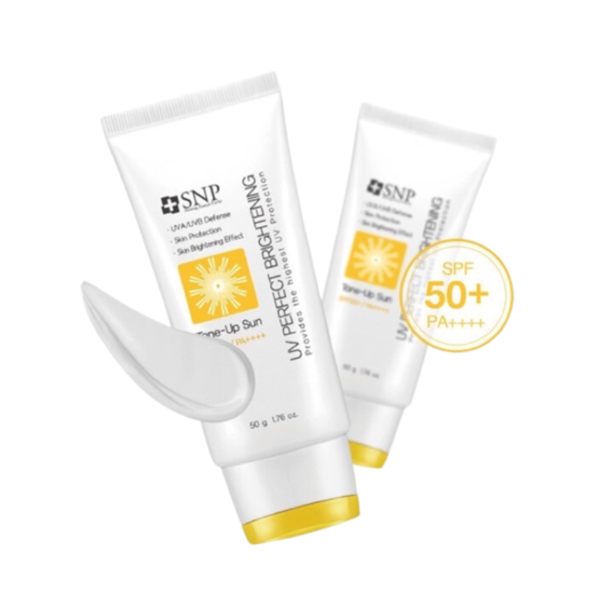 SNP Kem Chống Nắng Nâng Tone, Dưỡng Trắng Tự Nhiên SPF 50 PA++++ 50g