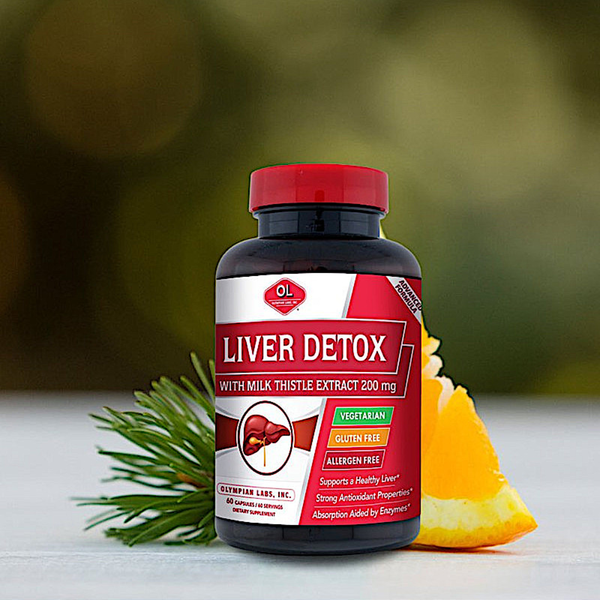 Olympian Labs Viên Uống Hỗ Trợ Bổ Gan Liver Detox 60 Viên