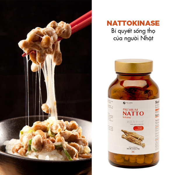 Fine Japan Viên Uống Chống Đột Quỵ Natto Kinase 300 Viên