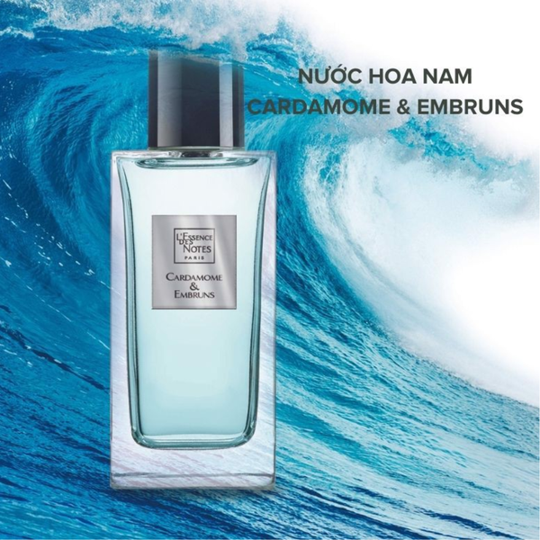 L'Essence des Notes Nước Hoa Pháp EDP Mùi Cardamome & Embruns