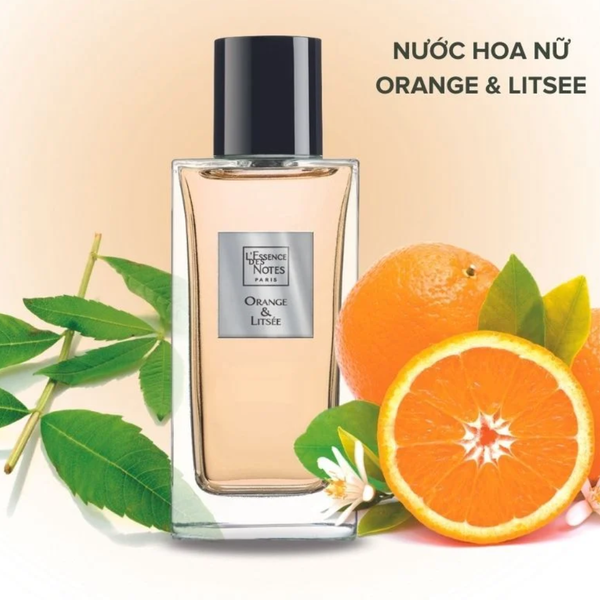 L'Essence des Notes Nước Hoa Pháp EDP Mùi Orange & Litsee 100ml