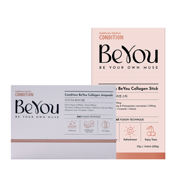 Inno.N Nước Bổ Sung Collagen Condition BeYou Collagen Ampoule 10.000mg Hộp 10 Chai