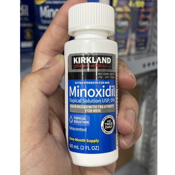 Kirkland Lọ Dung Dịch Kích Thích Mọc Tóc Chứa Minoxidil 5% 60ml