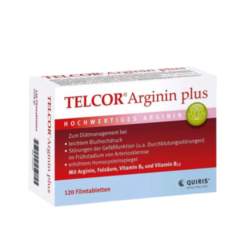 Quiris Viên Uống Hỗ Trợ Thành Mạch Arginin Plus 120 Viên