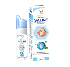 Silver Saline Dung Dịch Xịt Mũi Nano Bạc+ HA