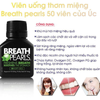 Breath Pearls Viên Uống Hỗ Trợ Thơm Miệng 50 Viên