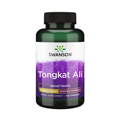 Swanson Viên Uống Tăng Cường Sinh Lý Tongkat Ali Malaysia Passion 400mg 120 Viên