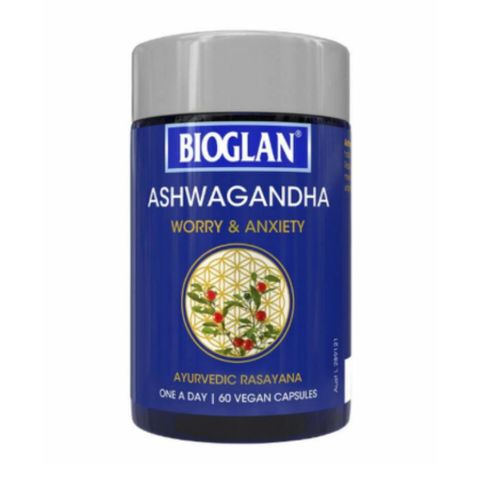 Bioglan Viên Uống Thuần Chay Hỗ Trợ An Thần 6000mg Ashwagandha 60 Viên