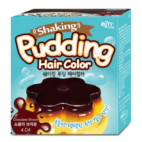 EZN Kem Nhuộm Tóc EZN Shaking Pudding Hair Color 70ml - Chocolate Brown Nâu Sô-Cô-La