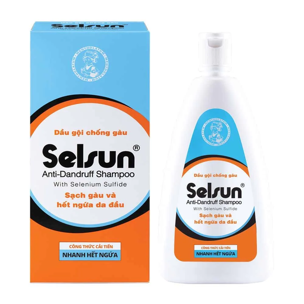 Selsun Dầu Gội Chống Gàu 1% Anti-Dandruff Shampoo With Selenium Sulfide