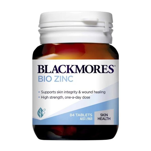 Blackmores Viên Uống Bổ Sung Kẽm Tự Nhiên Làm Đẹp Da Bio Zinc 84 Viên