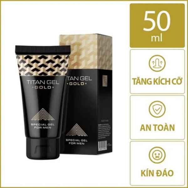 Titan Gold Gel Bôi Kéo Dài Thời Gian Yêu 50ml