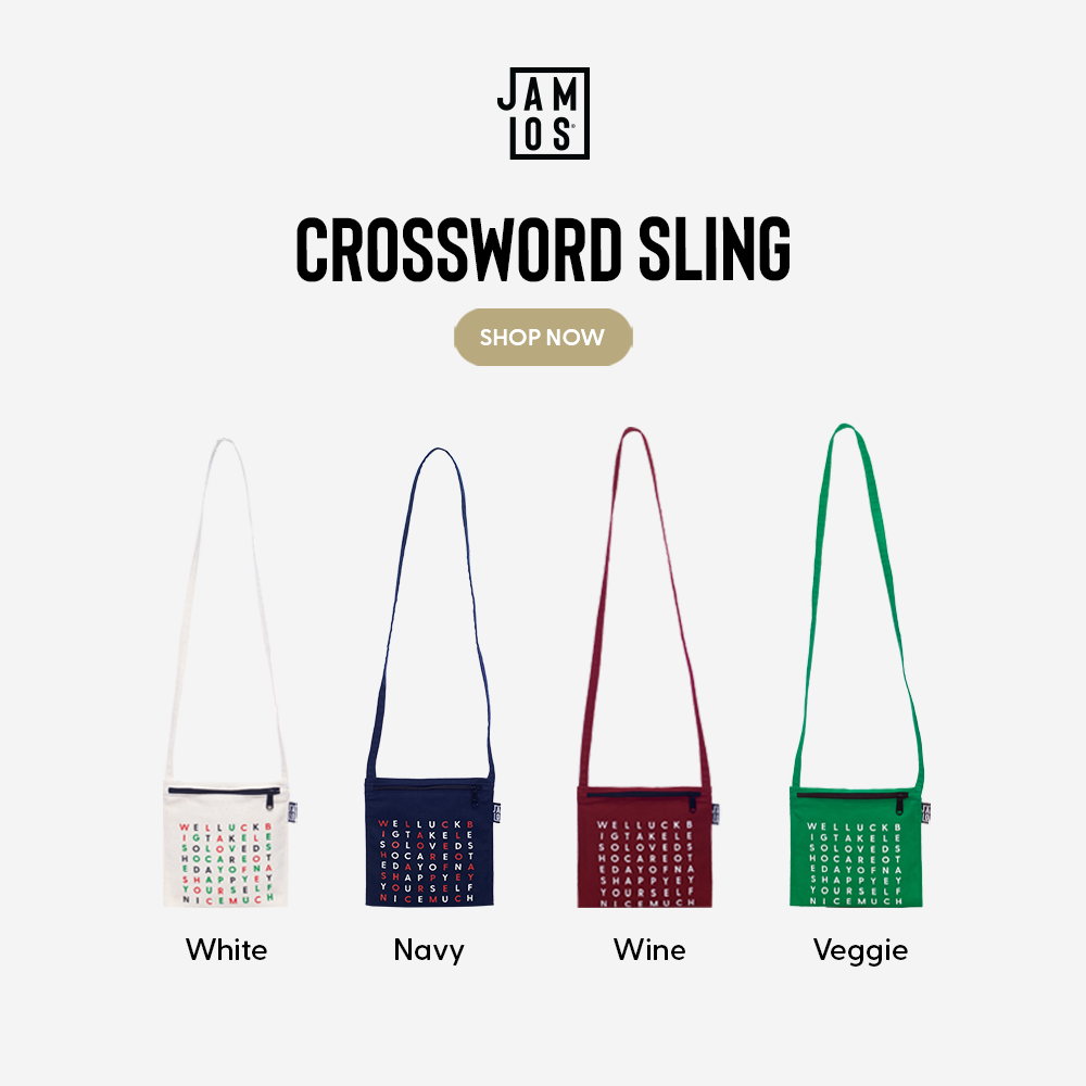Crossword Sling Bag
