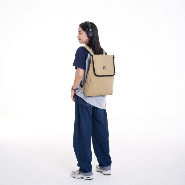Folder Backpack Canvas Jamlos