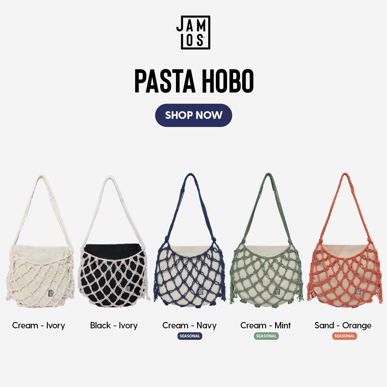 Pasta Hobo Bag