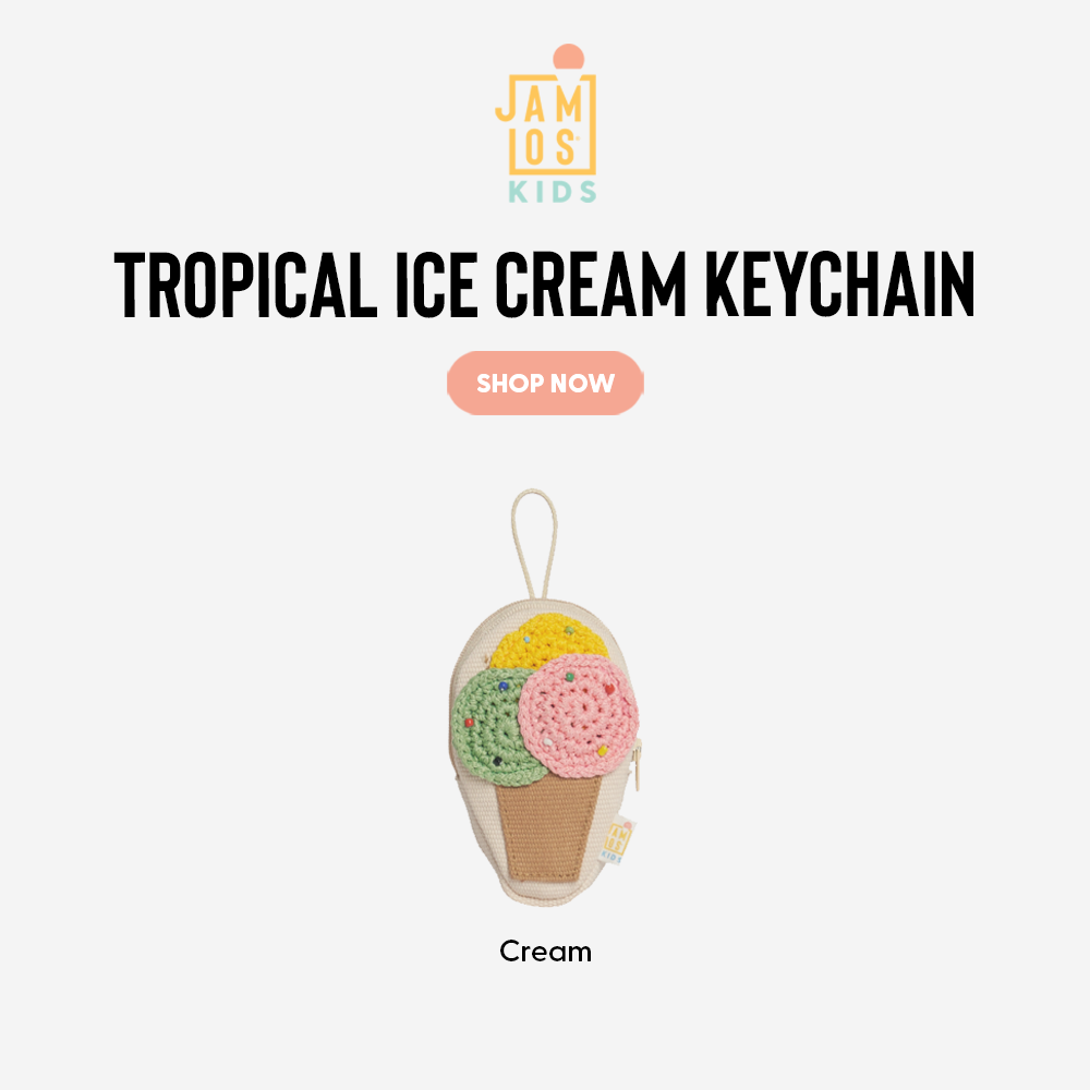 Tropical Ice Cream Keychain