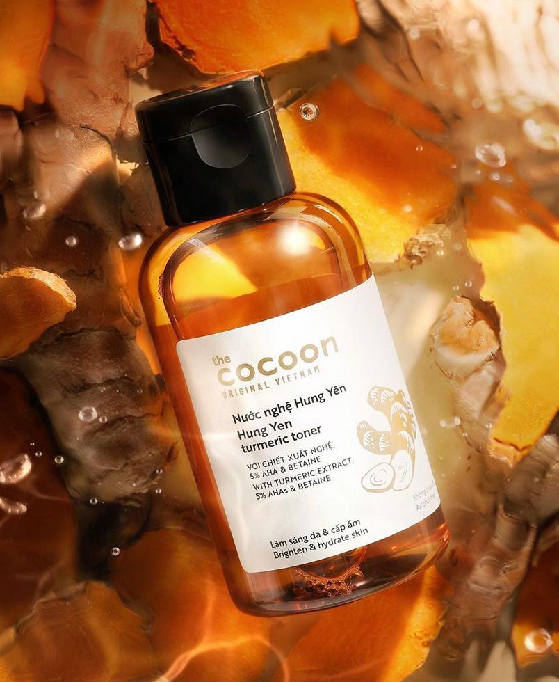Nước Cân Bằng Cocoon Chiết Xuất Nghệ Hưng Yên Làm Sáng Da Và Cấp Ẩm 140Ml
