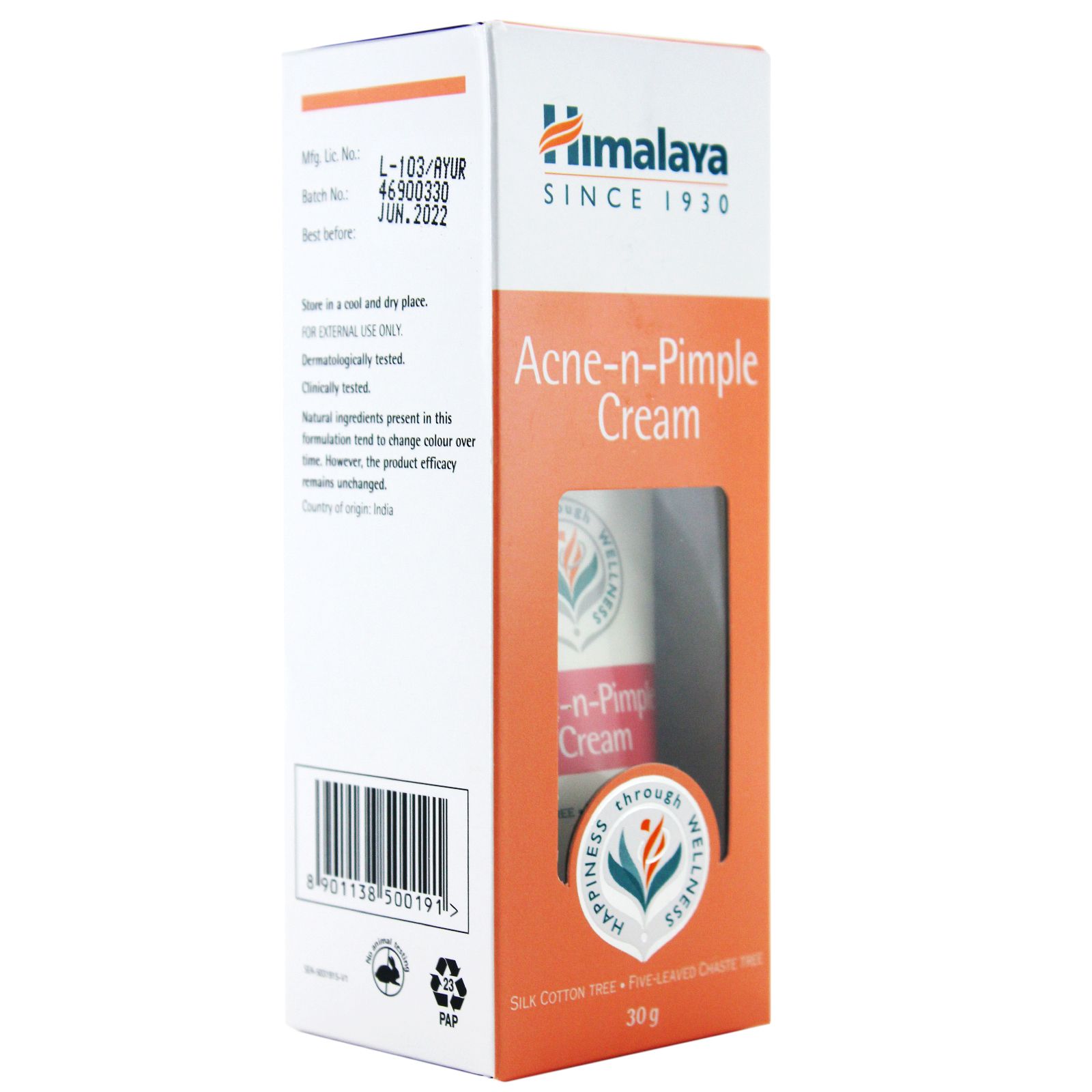 Himalaya Kem Loại Bỏ Mụn Trứng Cá 30gm