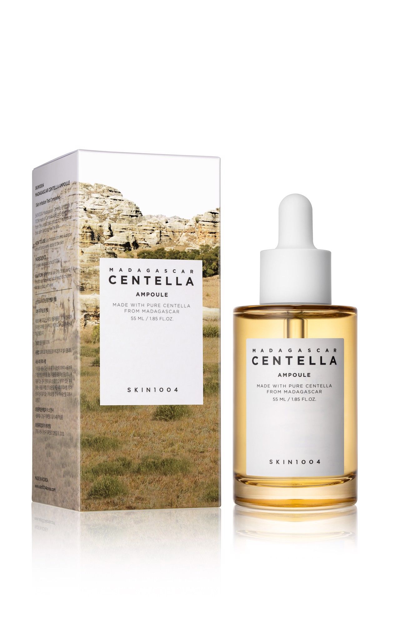 Tinh Chất Skin1004 Madagascar Centella Ampoule Trị Mụn Và Làm Dịu Dành Cho Da Nhạy Cảm 55ml