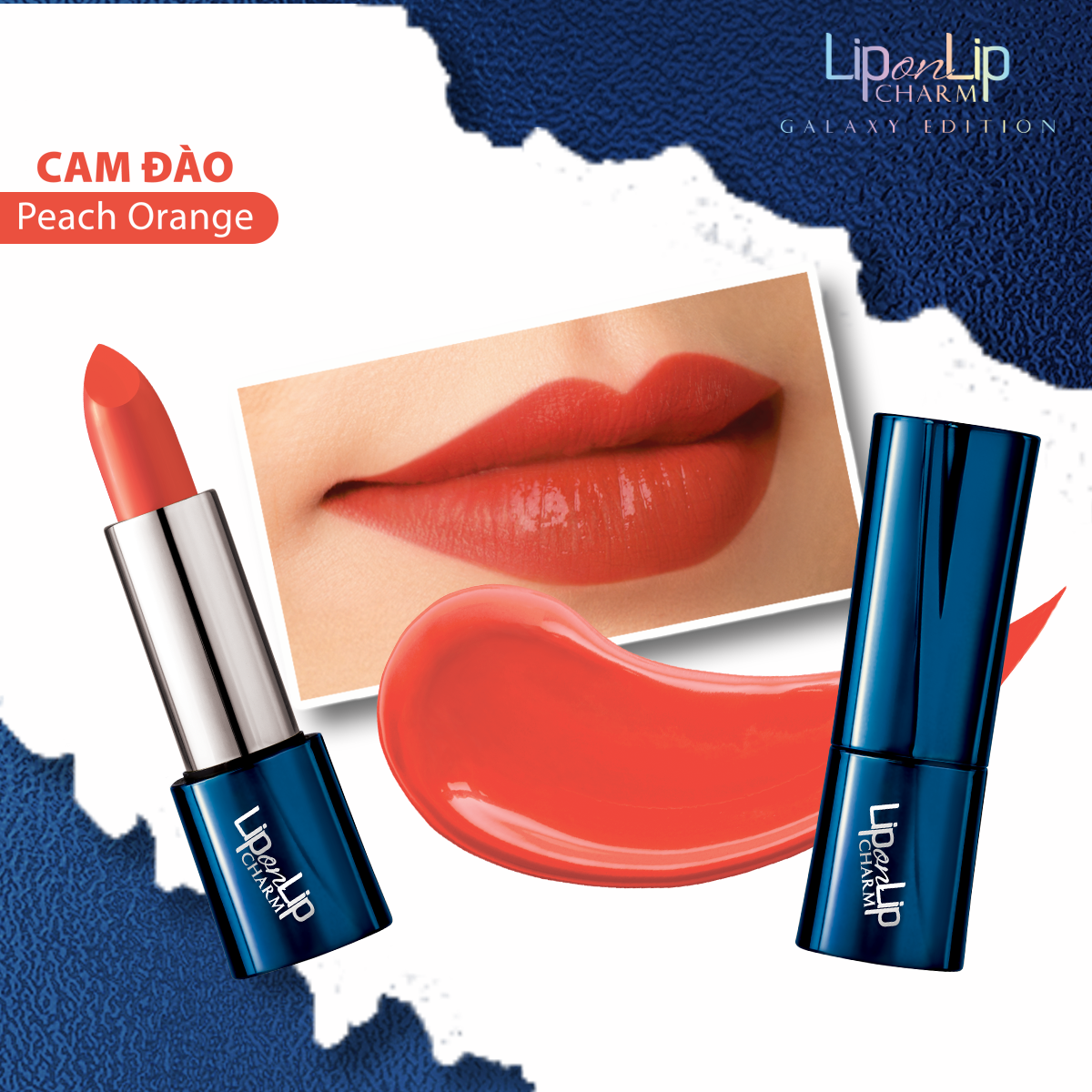 Son Liponlip charm galaxy cam đào