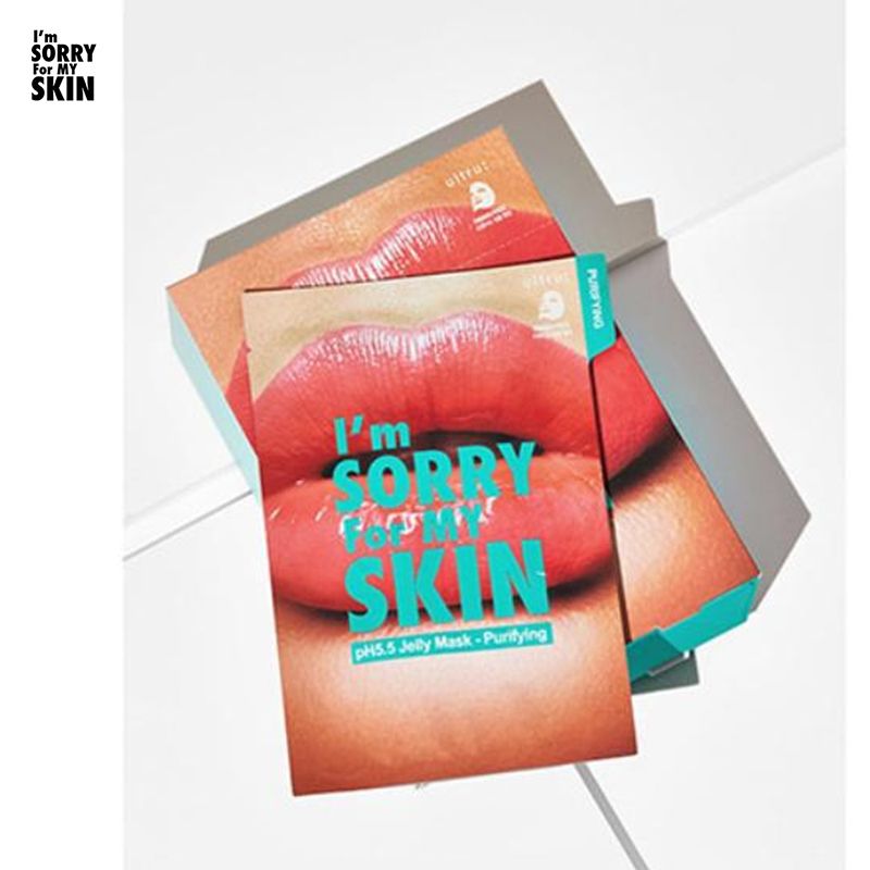 Mặt nạ dạng thạch I'm Sorry for My Skin pH5.5 Thanh Lọc Làn Da 33ml