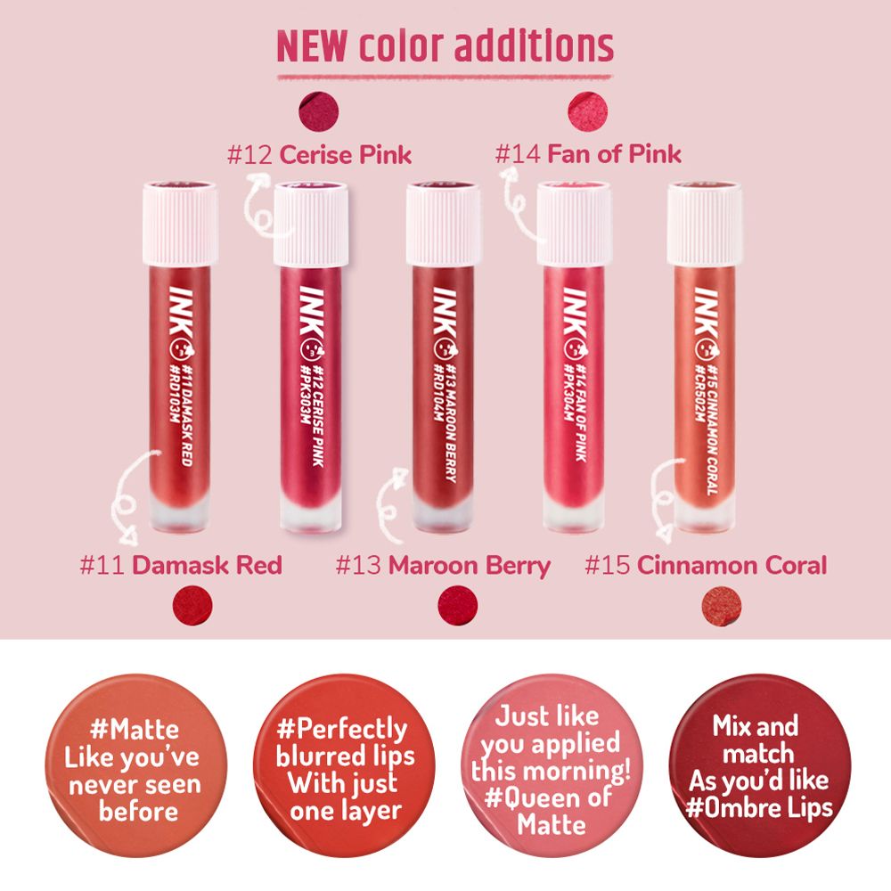 Son nước Peripera Ink Matte Blur Tint #13 3.8g