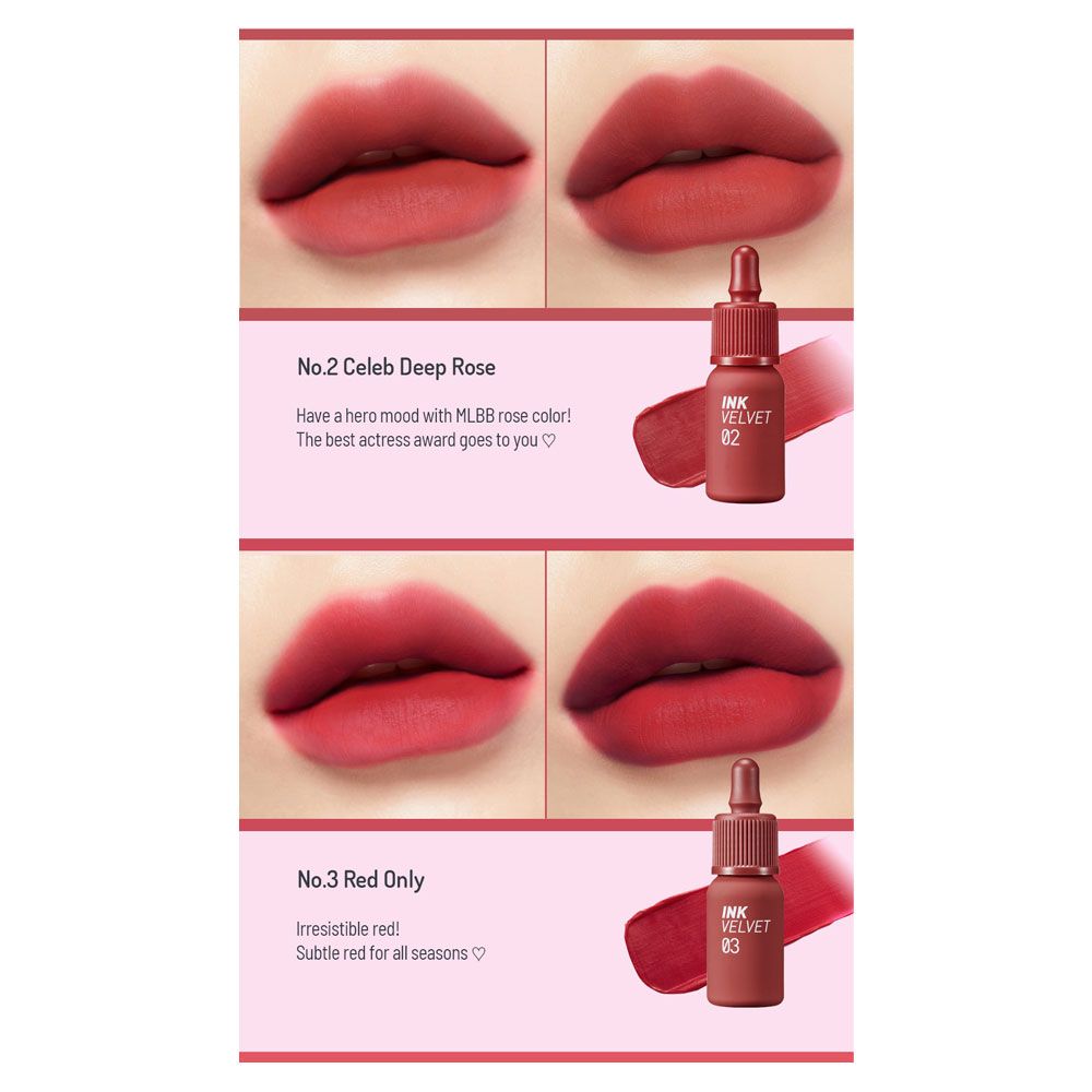 Son nước Peripera Ink Velvet #3 4g