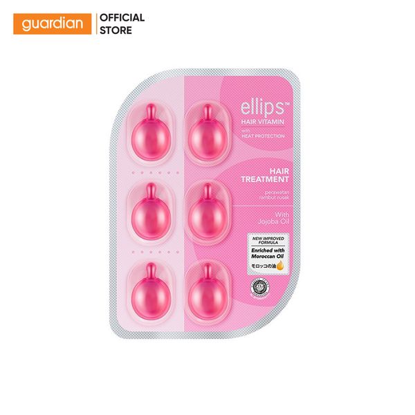 Serum Vitamin Dưỡng Tóc Phục Hồi Hư Tổn Ellips Hair Treatment (2 Vỉ x Guardian Việt Nam Serum Vitamin Dưỡng Tóc Phục Hồi Hư Tổn Ellips Hair Treatment (2 Vỉ x Guardian Việt Nam