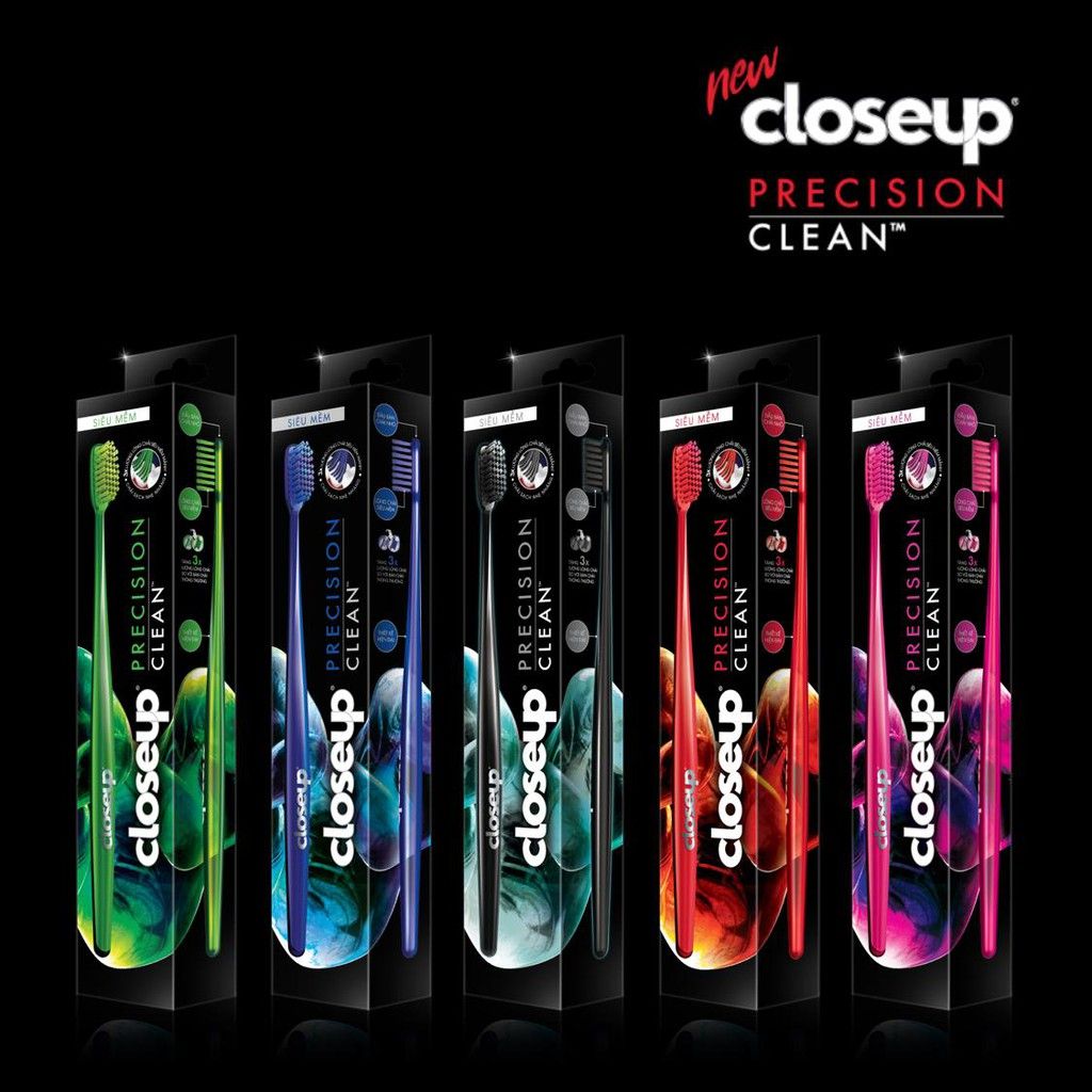 Bàn Chải Đánh Răng Close Up Precision Clean Siêu Mềm 1 Cây