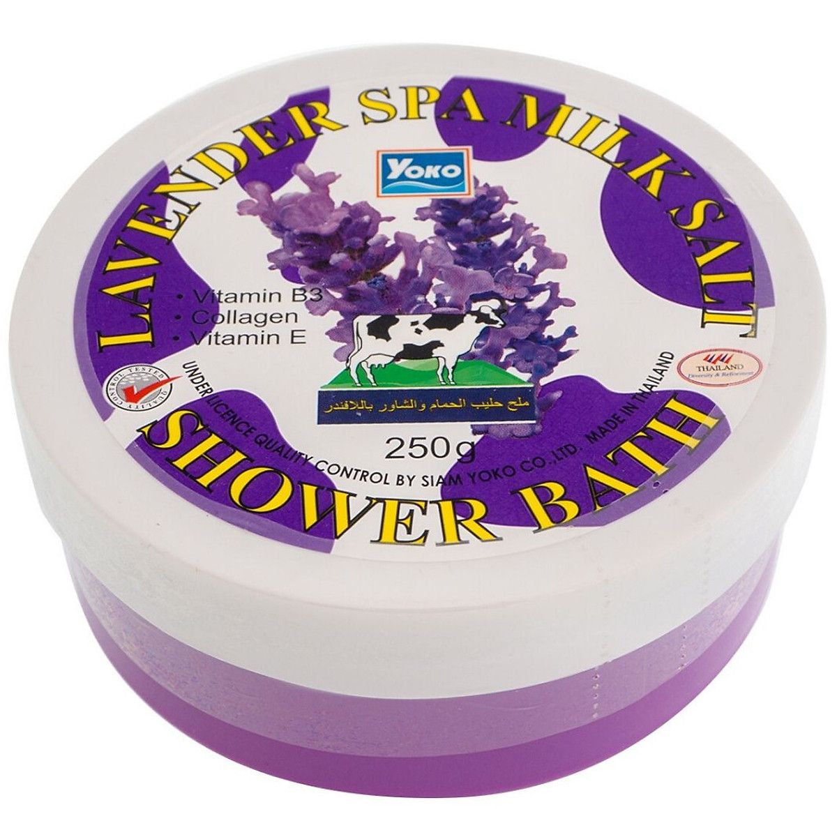 Yoko Muối Tắm Spa Hoa Oải Hương Sữa 250g
