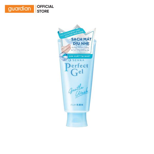 Gel Rửa Mặt Dịu Nhẹ Senka Perfect Gel Gentle Wash 100Gr