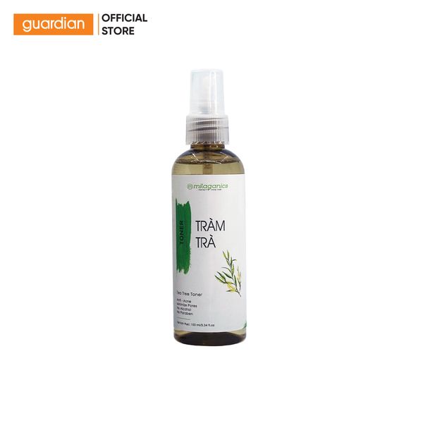 Toner Tràm trà Milaganics 100ml Guardian Việt Nam Toner Tràm trà Milaganics 100ml Guardian Việt Nam
